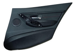 Forro De Porta Traseiro Direito Bmw 320i 2013 Á 2016 2083450 Preto
