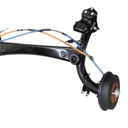 EIXO TRASEIRO COMPLETO ORIGINAL FIAT ARGO 2017-25 52150520