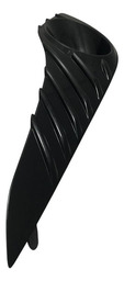 Moldura Milha Com Furo Lado Direito Toyota Yaris 19 A 22 Preto Direito