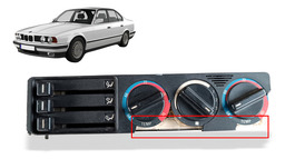 Comando Ar Condicionado Botão Bmw E34 535i 1988 1996 Detalhe