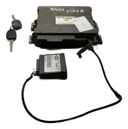 Kit Code Módulo Injeção Fiat Palio 1.0 8v 97/00 Iaw1g7sd10a