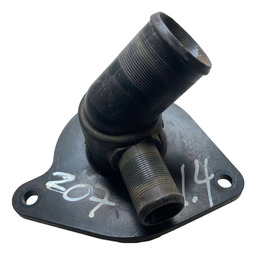 Flange Cotovelo Carcaça Bomba Água Peugeot 206 207 1.4 8v