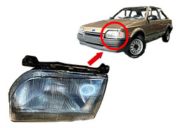 Farol Ford Escort Hobby Verona 1987 A 1994 Esquerdo/motorista
