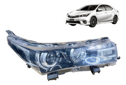 Farol Toyota Corolla 2015 16 2017 Led Lado Direito Detalhe