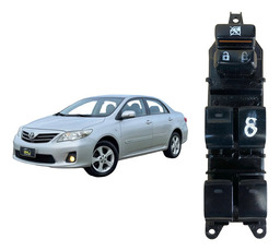 Botão Vidro Elétrico Diant Esquerdo Toyota Corolla 2009 2013