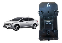 Botão Vidro Dianteira Direita Honda Civic 2012 2013 2014