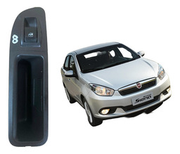 Moldura C/ Botão Vidro Traseiro Ld Fiat Grand Siena 2012-21