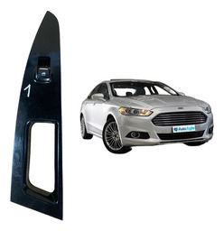 Moldura C/botão Traseiro Esquerdo - Ford Fusion 2013