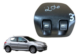 Moldura Botao Vidro Eletrico Peugeot 207 2012 2013