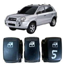 Botão Vidro Elétrico Hyundai Tucson 2005/2018