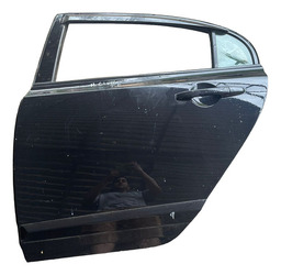 Porta Traseira Esquerda Preta Honda Civic 2007 A 2012 Lisa