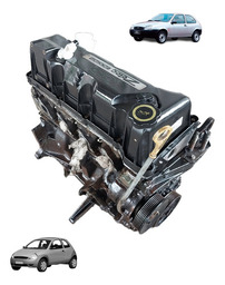 Motor Parcial Fiesta Ford Ka Zetec Gasolina 1.0 8v 2001 2006