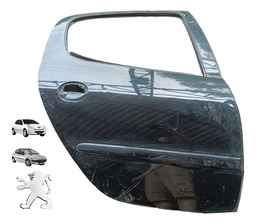 Porta Traseira Direita Peugeot 206 207 2005 A 2013 Detalhe
