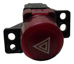 Botão Interruptor Pisca Alerta Honda Civic 2.0 2014 A 2017 Vermelho
