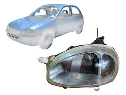 Farol Dianteiro Esquerdo Chevrolet Gm Corsa Ano 1994 A 2002