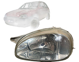 Farol Lado Esquerdo Corsa 1995 1998 2001 Original Seminovo