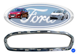 Friso Parachoque Grade Cromado Ford Fiesta Mexicano 11/12