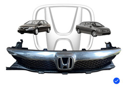 Grade Parachoque Dianteira Honda New Civic 2008 A 13 Cromada
