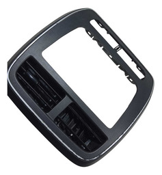 MOLDURA PAINEL CENTRAL DIFUSOR RENAULT KWID 2020 COM DETALHE