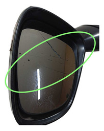 RETROVISOR ESQUERDO ELETRICO CITROEN C4 LOUNGE COM DETALHE