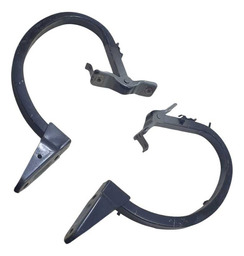PAR DOBRADIÇA PORTA MALAS CHEVROLET PRISMA 2013 A 2015