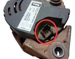Alternador Renault Clio Sandero Logan 1.0 74a 14v Sg7s012