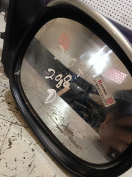 RETROVISOR DIREITO MANUAL PEUGEOT 207 2008 S/ CAPA