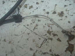 ALAVANCA DO CAPO COM CABO PEUGEOT 206 *UNIDADE