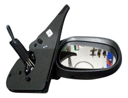 RETROVISOR DIREITO MANUAL RENAULT CLIO ATÉ 2011