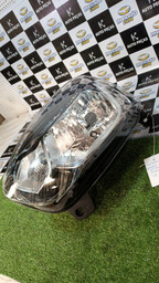 FAROL ESQUERDO CLIO 2013 EM DIANTE MÁSCARA NEGRA DEPO