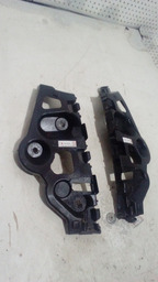 PAR SUPORTE GUIA PARA CHOQUE TRASEIRO RENAULT SANDERO 2016