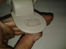 ALÇA PUXADOR TETO RENAULT MEGANE 06 A 12 COM  DETALHE