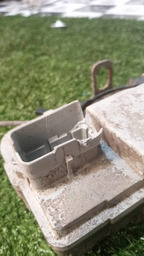 FECHADURA DA PORTA DIANTEIRA ESQUERDA PEUGEOT 206 - AVARIA