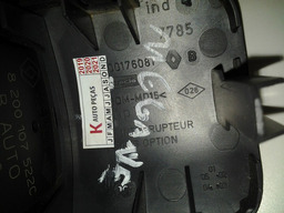 BOTÃO ILUMINACAO INTERNA RENAULT MEGANE 2010 COM MOLDURA