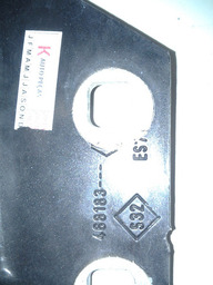 PAR DE DOBRADIÇAS CAPO DIANTEIRO RENAULT MEGANE 06 A 12