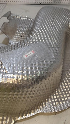 PROTECAO TERMICA ALUMINIO ESCAPAMENTO CITRO C3 1.6 16V 2012 