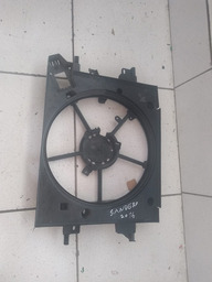 DEFLETOR RADIADOR RENAULT SANDERO 1.6 8V 2016 PEQUENA AVARIA