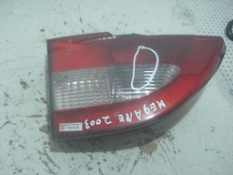 LANTERNA TAMPA TRASEIRO ESQUERDA MEGANE 2003 PQN AVARIA