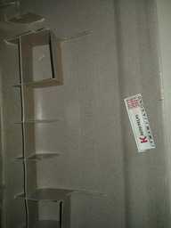 ACABAMENTO COLUNA DO PARA BRISA ESQUERDO MEGANE 06 12