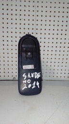 Botão E Moldura Vidro Elétrico Dianteiro Direito Sandero 