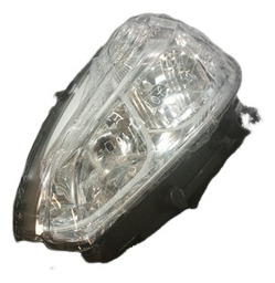 Farol Manual Cromado Sem Led L.e Peugeot 208 2012 A 2016