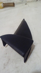 Moldura Retrovisor Dianteira Esquerda Megane 2005 *avariada