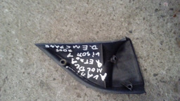 MOLDURA RETROVISOR DIANTEIRA ESQUERDA MEGANE 2005 *AVARIADA