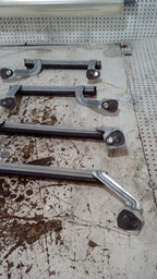 Par De Calhas De Vidro Porta Citroen C4 Vtr Original 