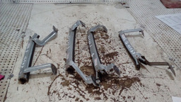 PAR DE CALHAS DE VIDRO PORTA CITROEN C4 VTR ORIGINAL 