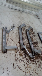 PAR DE CALHAS DE VIDRO PORTA CITROEN C4 VTR ORIGINAL 