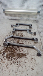 PAR DE CALHAS DE VIDRO PORTA CITROEN C4 VTR ORIGINAL 