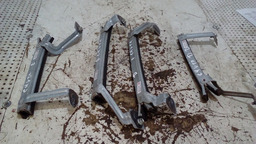 PAR DE CALHAS DE VIDRO PORTA CITROEN C4 VTR ORIGINAL 