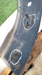 MOLDURA TRASEIRA ESQUERDA C4 CACTUS 2020 - COM  AVARIAS