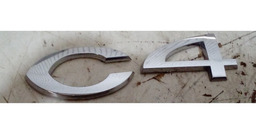 Emblema Letreiro Traseiro C4 Citroen Original